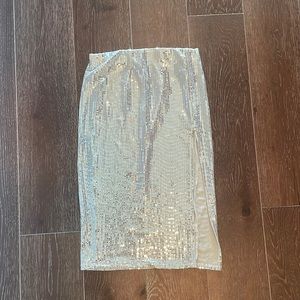 Sequin skirt